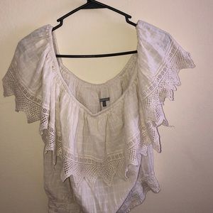 Off the shoulder blouse